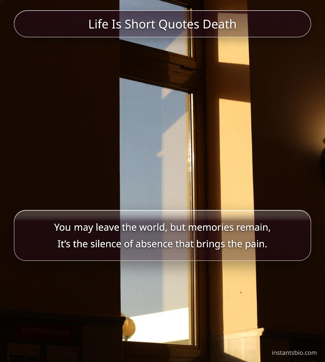 Life Is Short Quotes Death