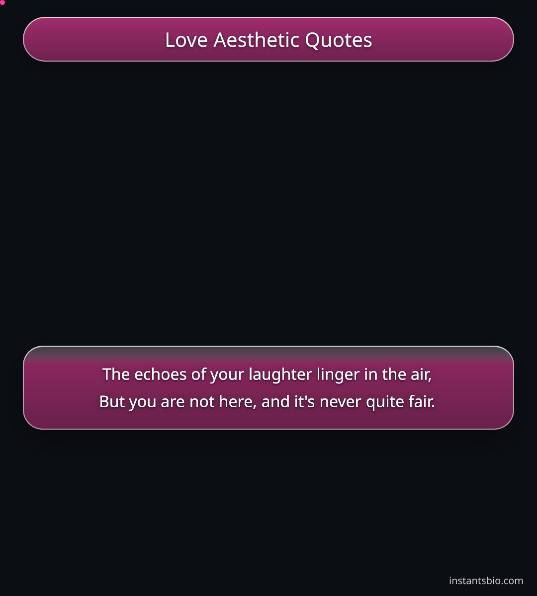 Love Aesthetic Quotes