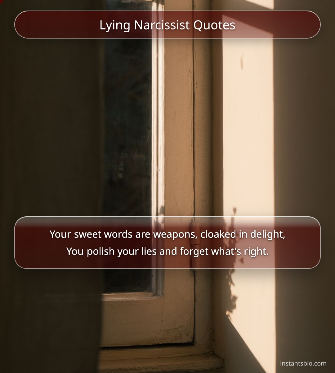 Lying Narcissist Quotes