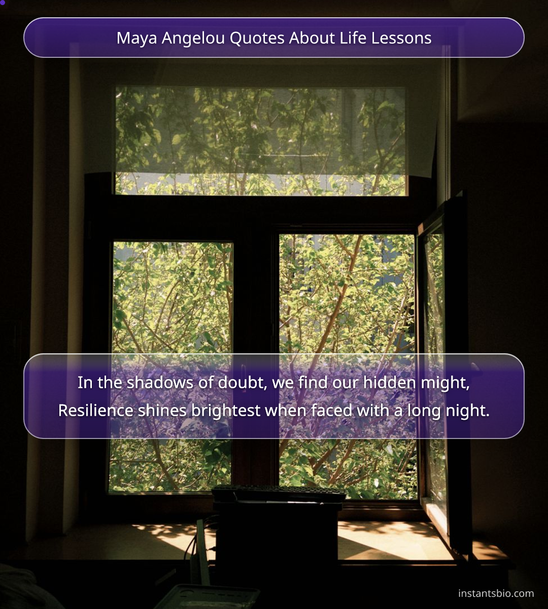 Maya Angelou Quotes About Life Lessons