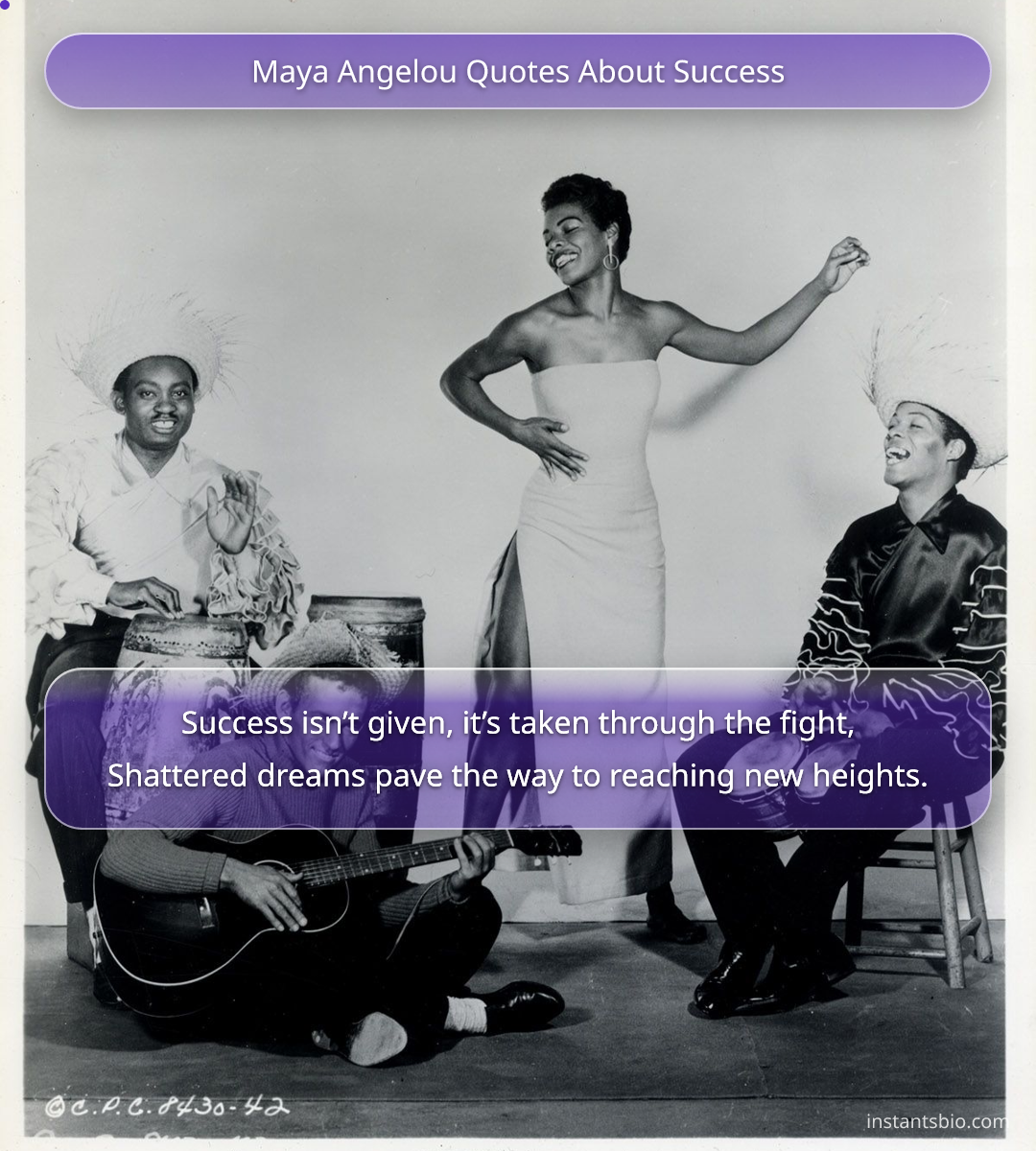 Maya Angelou Quotes About Success
