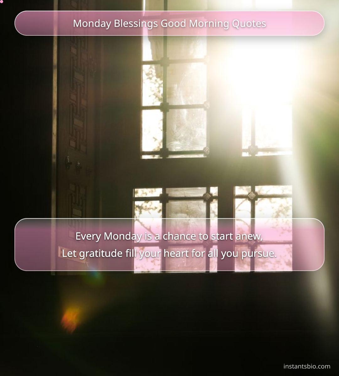 Monday Blessings Good Morning Quotes - monday morning quotes