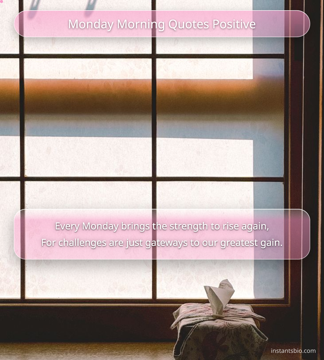 Monday Morning Quotes Positive