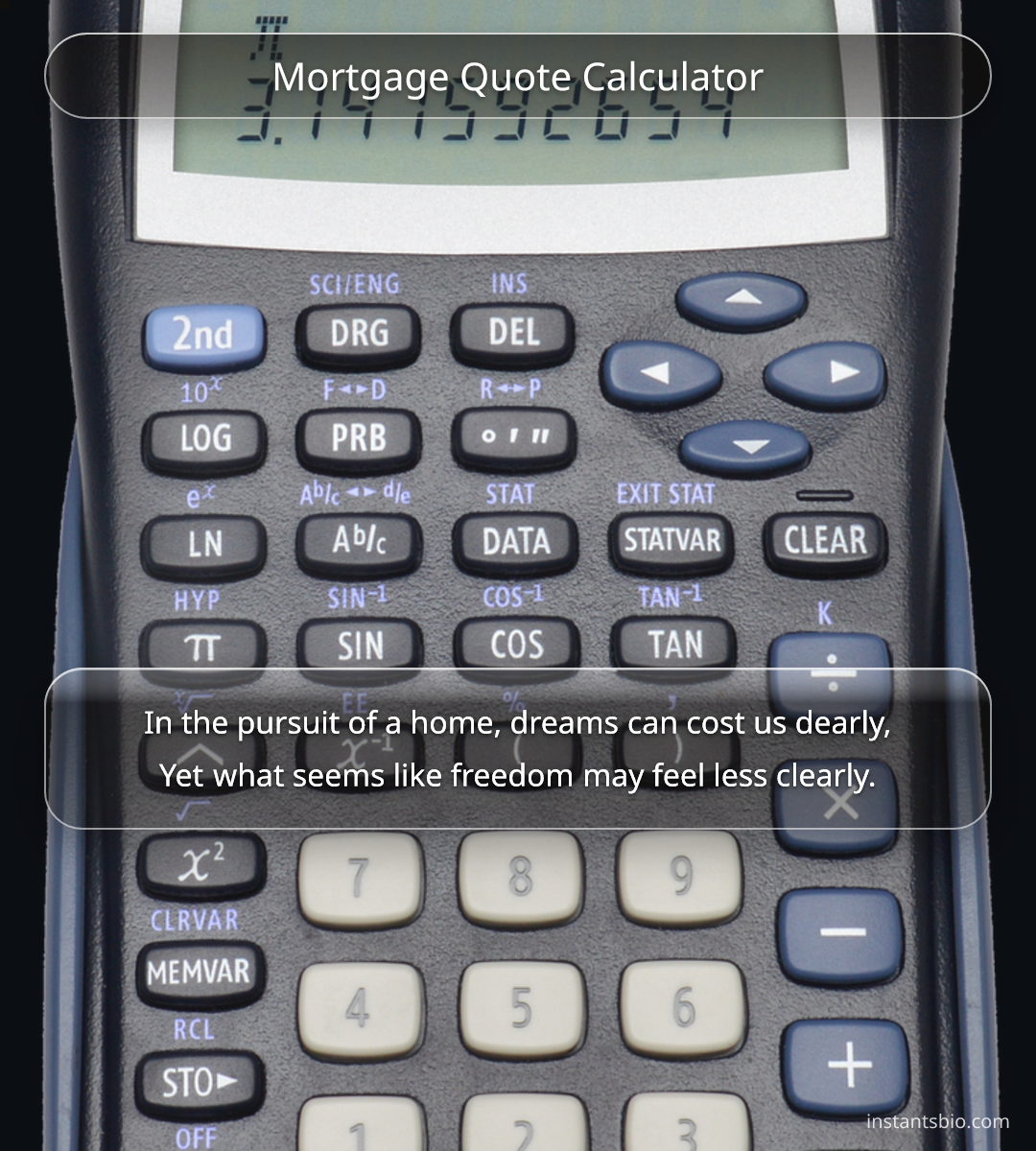 Mortgage Quote Calculator