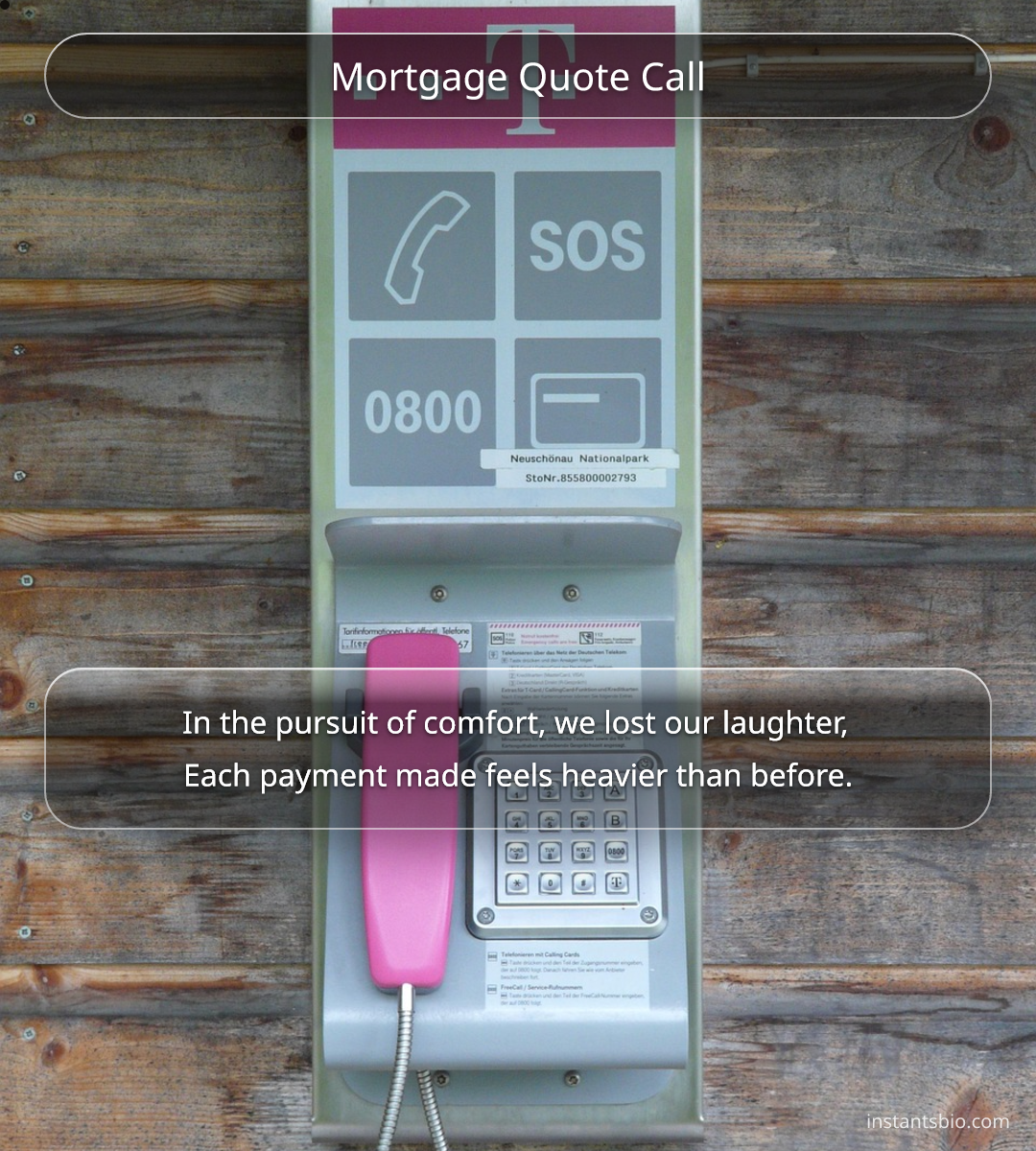 Mortgage Quote Call