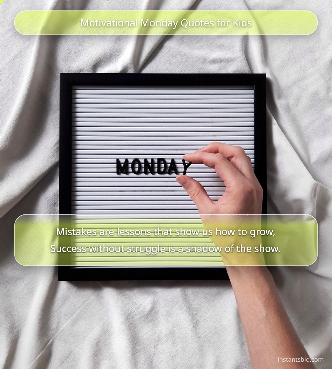 Motivational Monday Quotes for Kids
