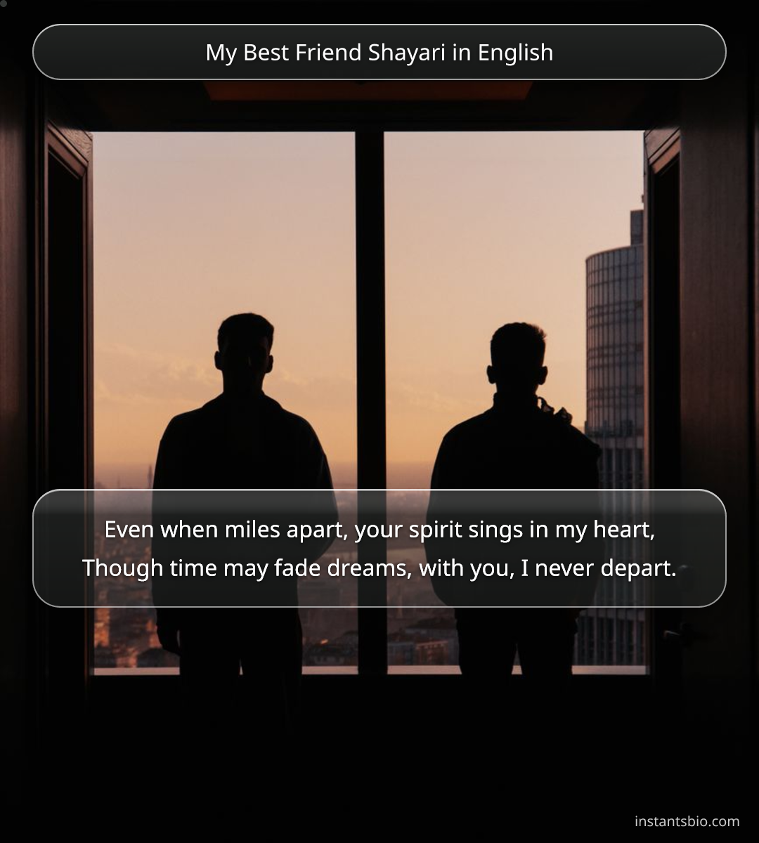 My Best Friend Shayari in English