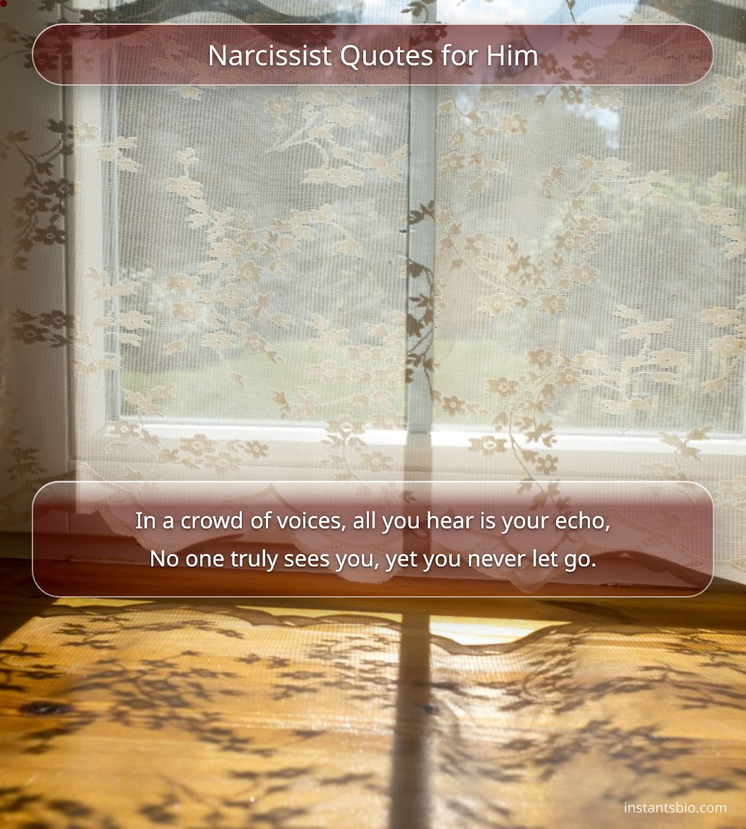 Narcissist Quotes for Him