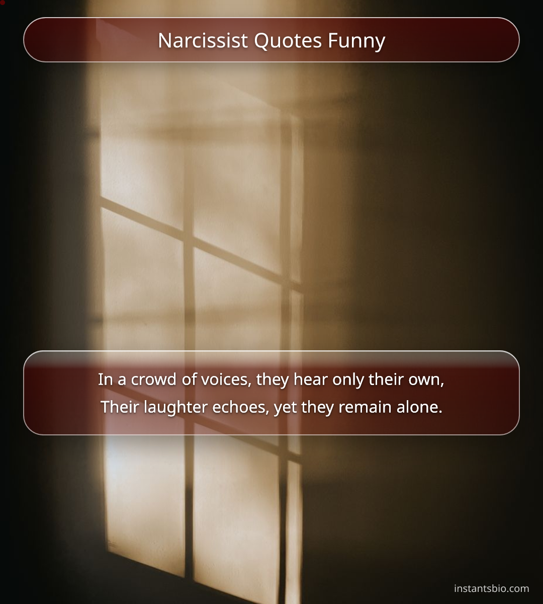 Narcissist Quotes Funny