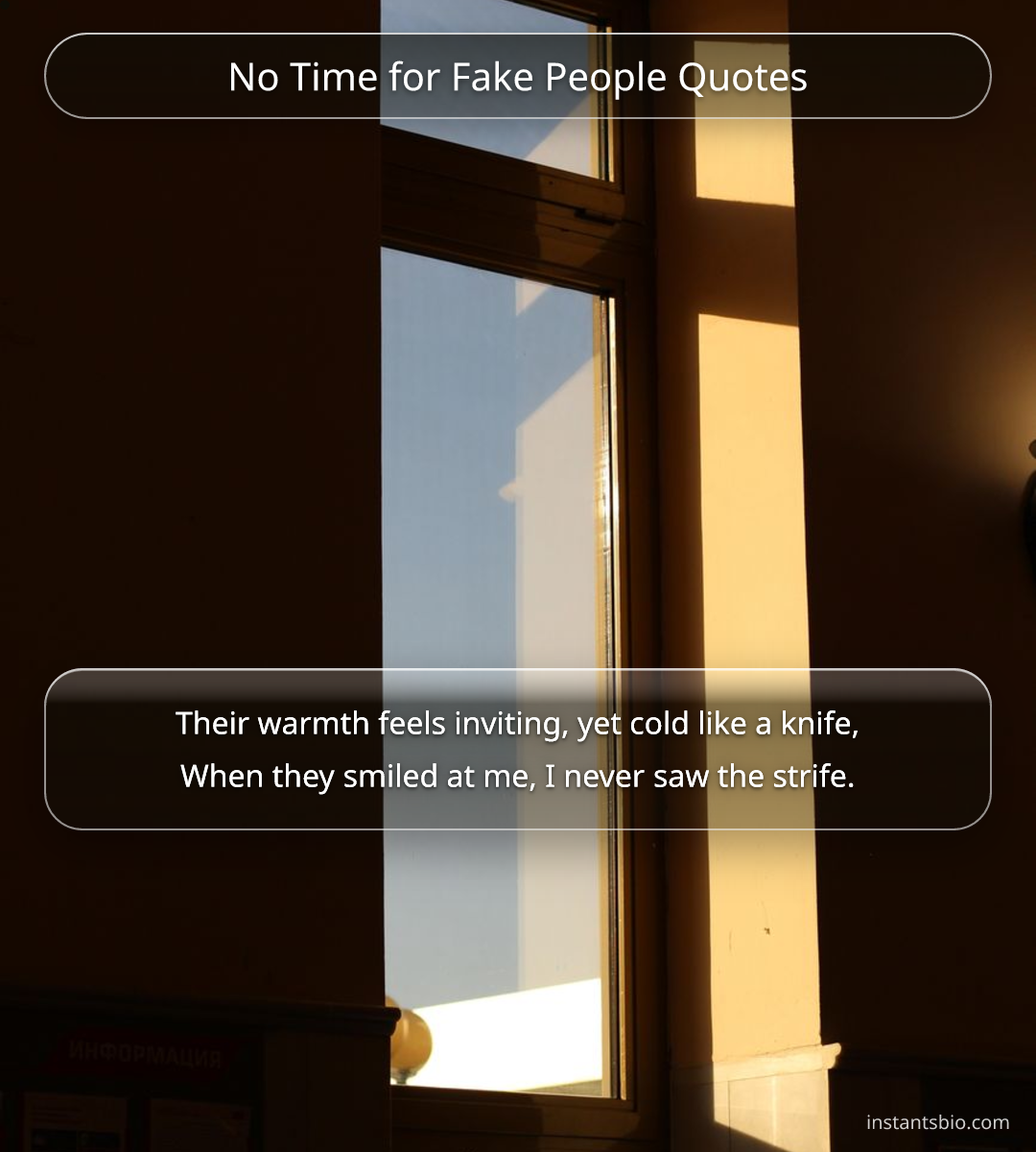 No Time for Fake People Quotes