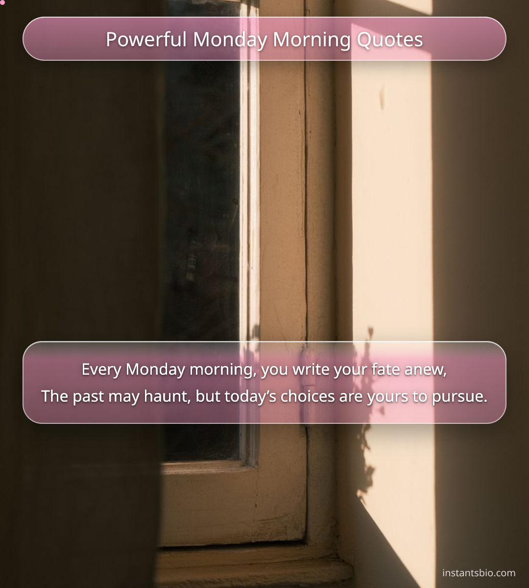 Powerful Monday Morning Quotes