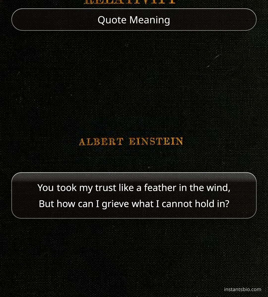 Quote Meaning