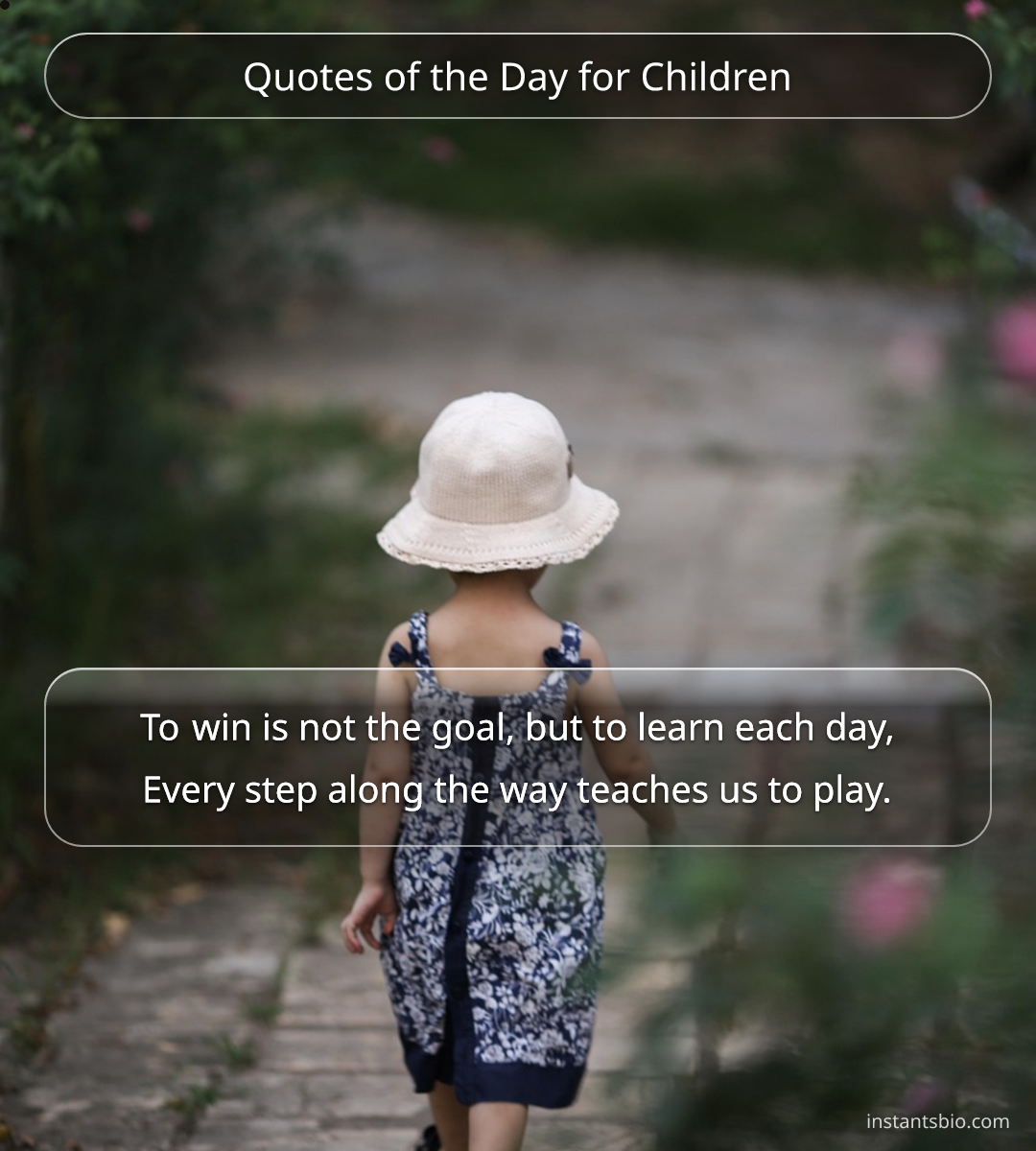 Quotes of the Day for Children - quote of the day