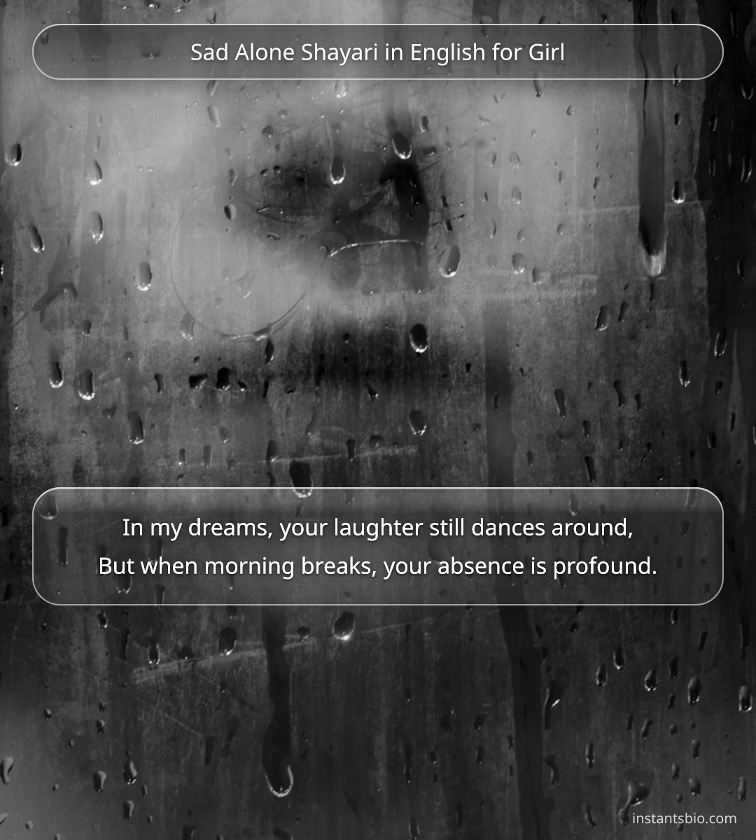 Sad Alone Shayari in English for Girl - sad shayari in english