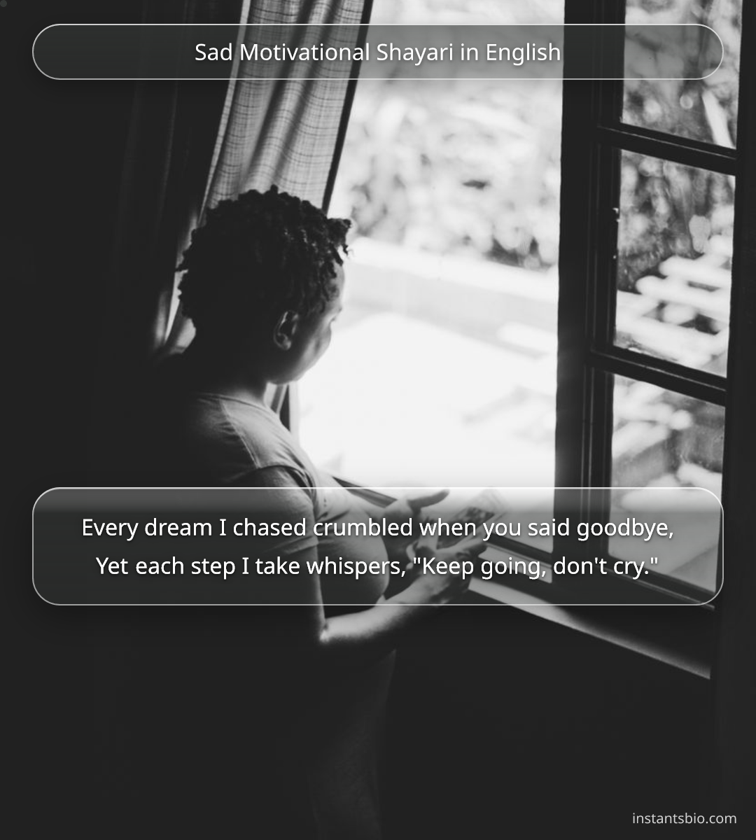 Sad Motivational Shayari in English - sad shayari in english