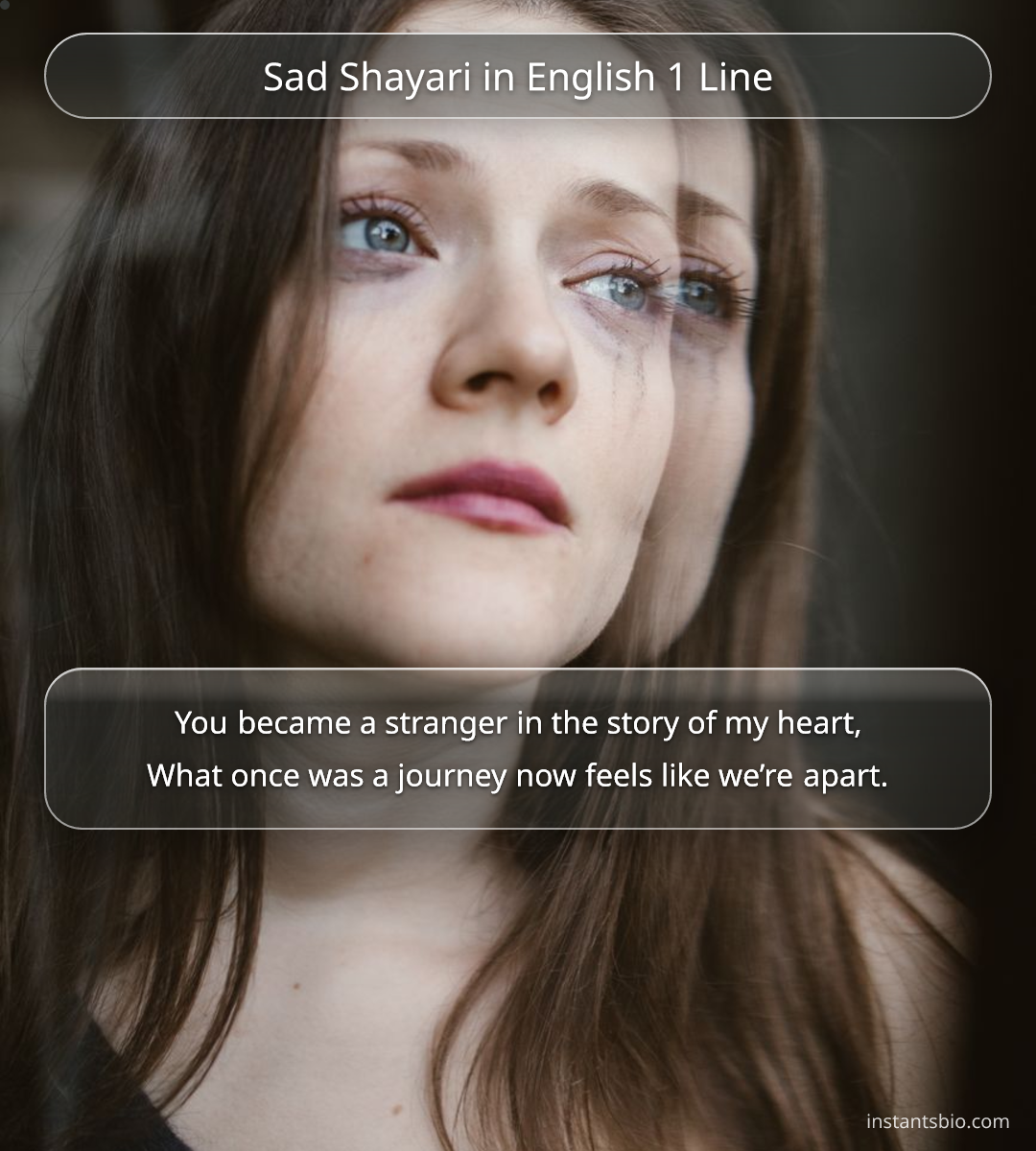 Sad Shayari in English 1 Line