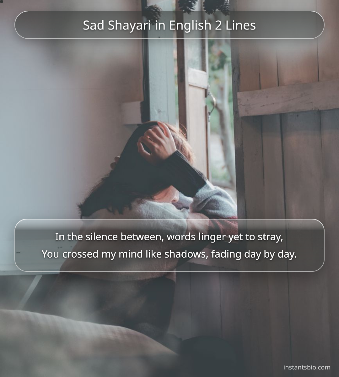 Sad Shayari in English 2 Lines