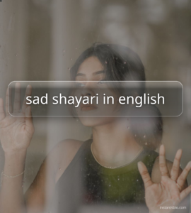 sad shayari in english