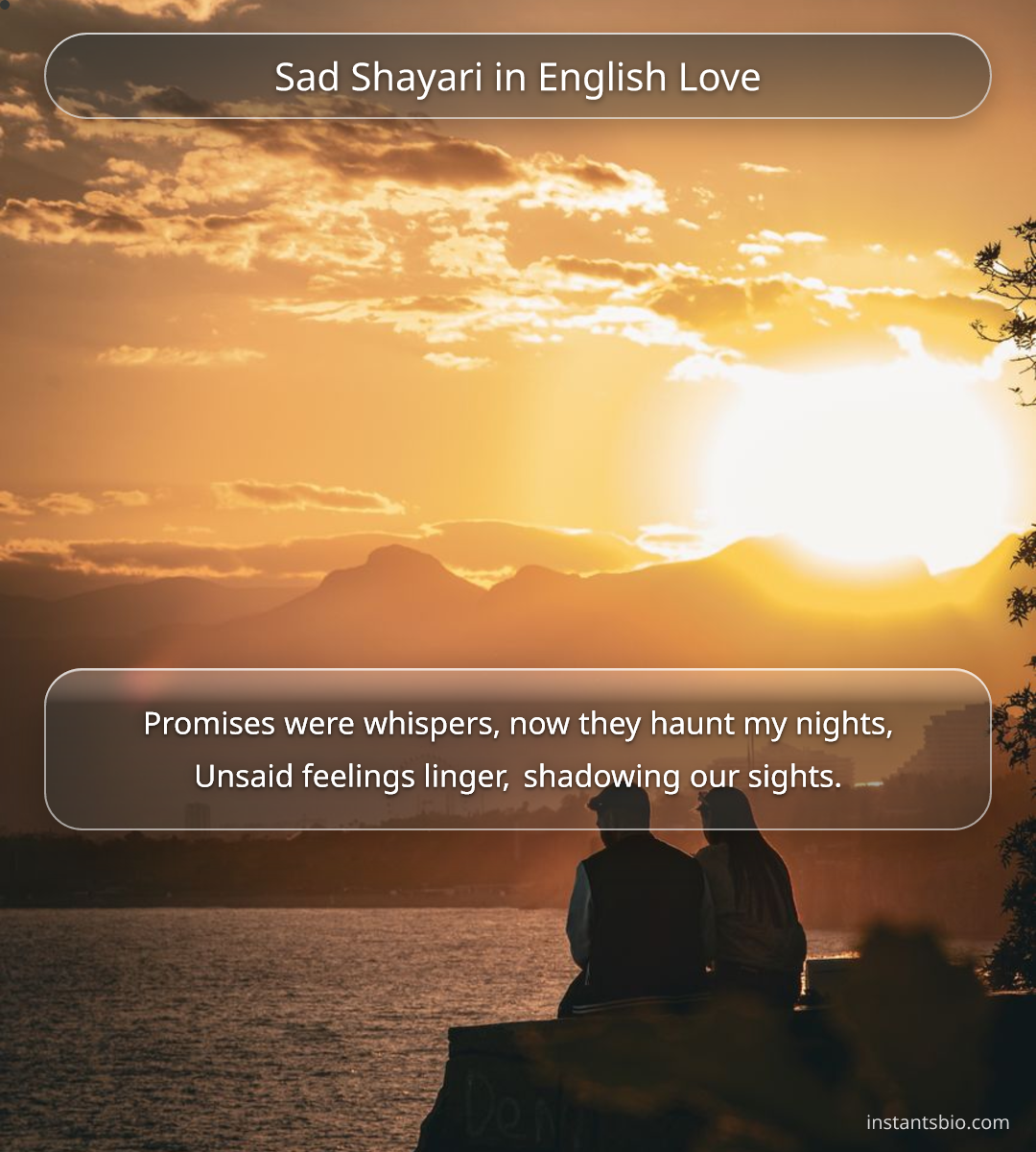 Sad Shayari in English Love