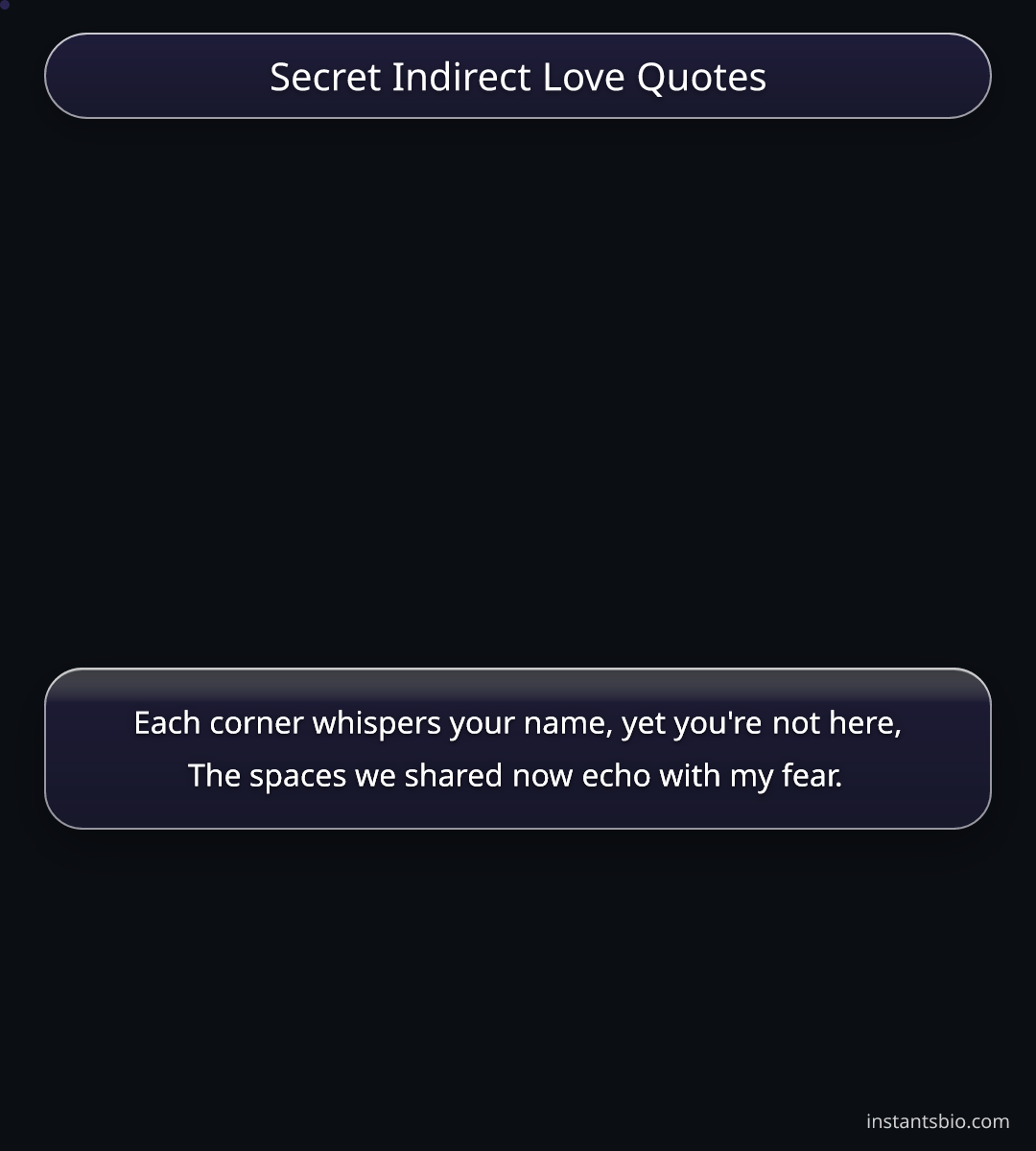 Secret Indirect Love Quotes - secret love quotes