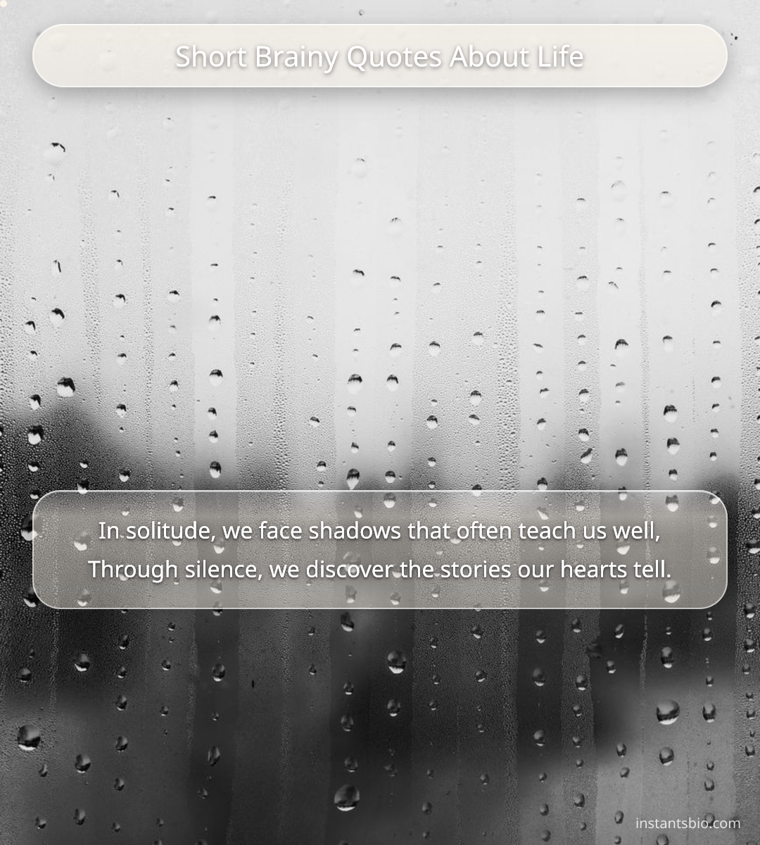 Short Brainy Quotes About Life