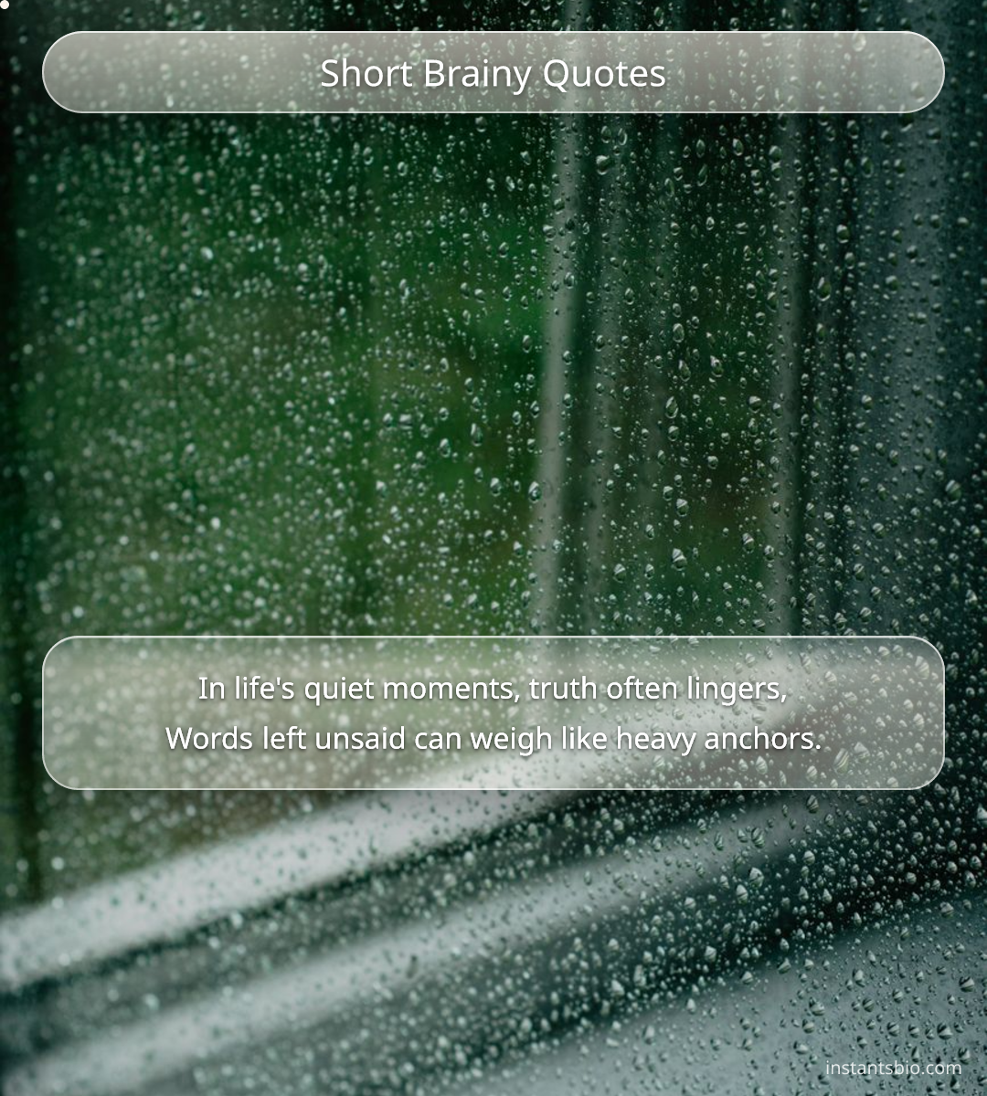 Short Brainy Quotes