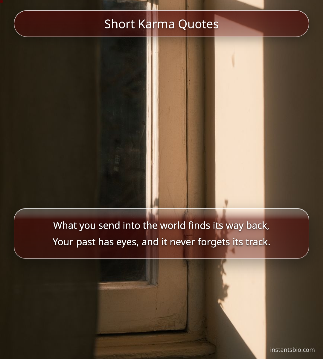 Short Karma Quotes