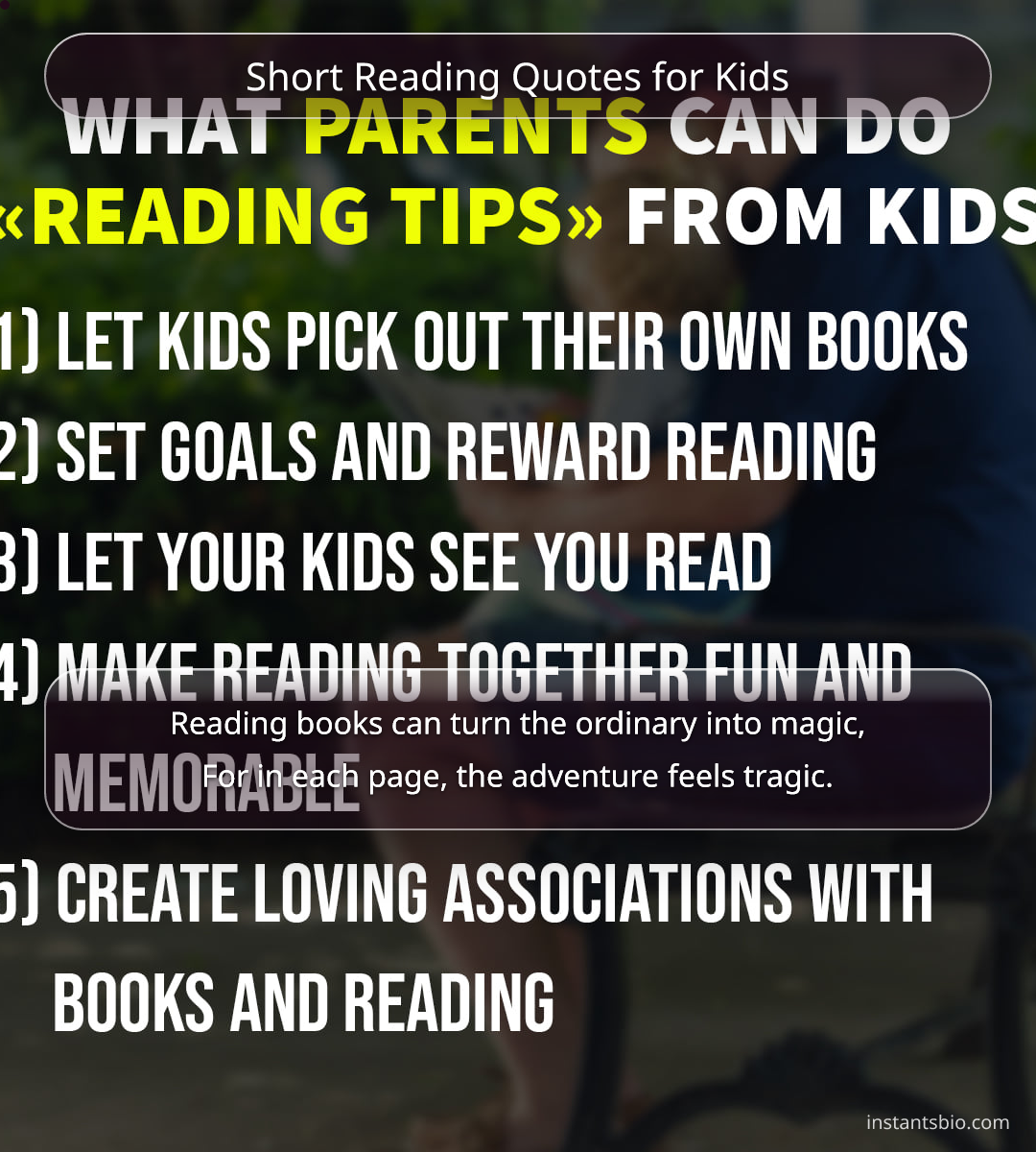 Short Reading Quotes for Kids