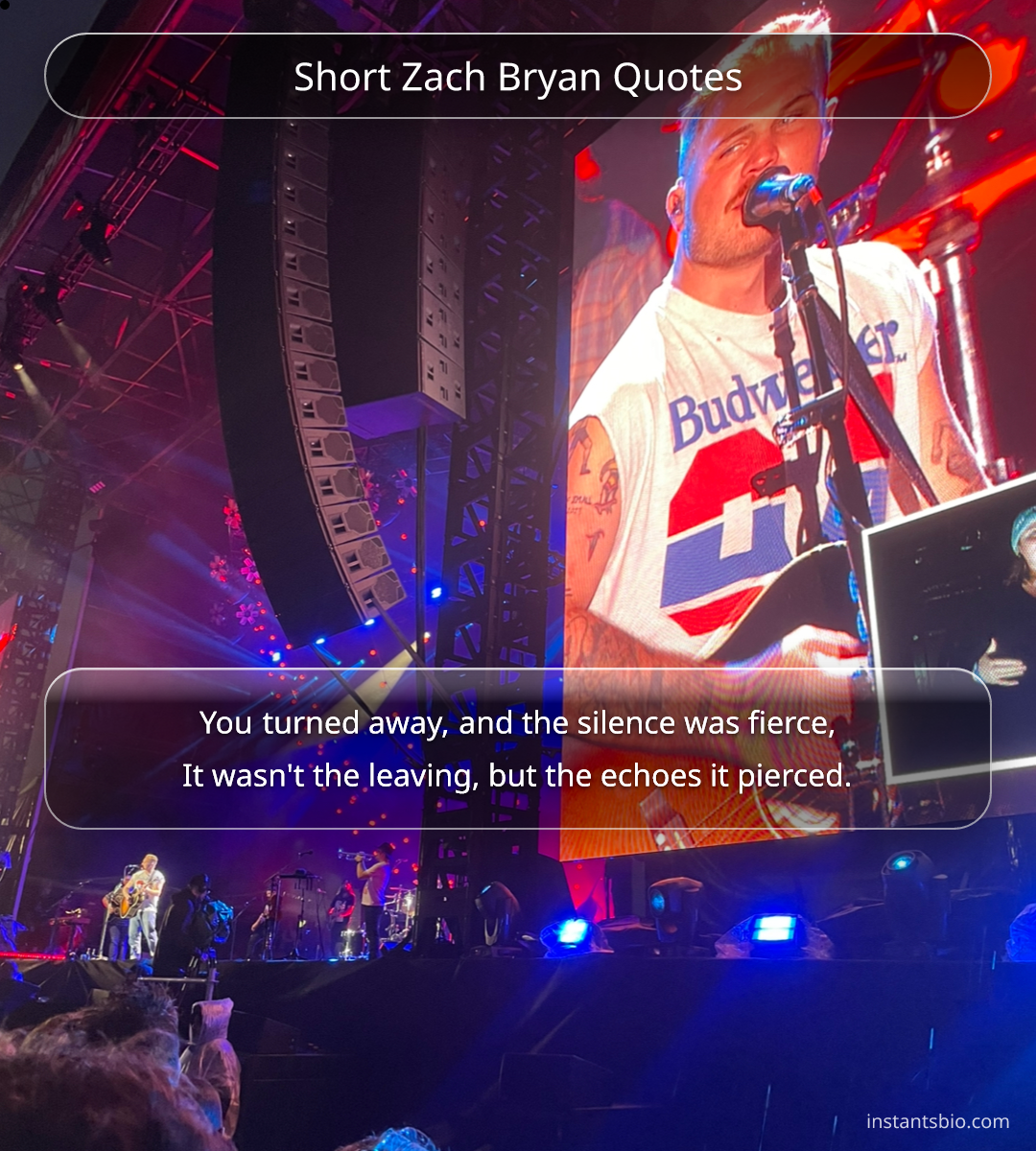 Short Zach Bryan Quotes