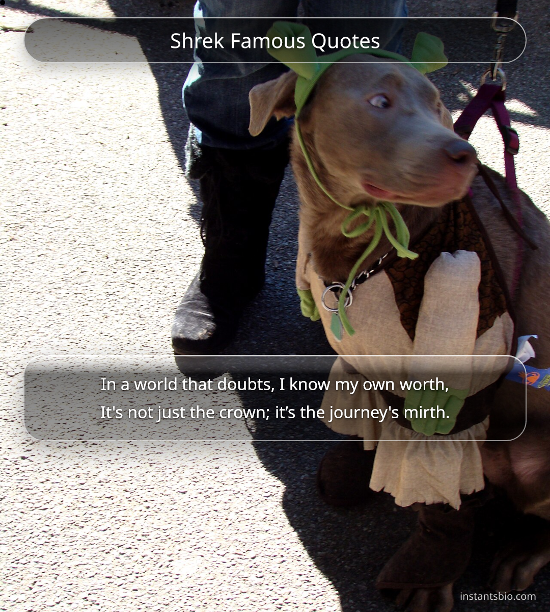 Shrek Famous Quotes - shrek quotes
