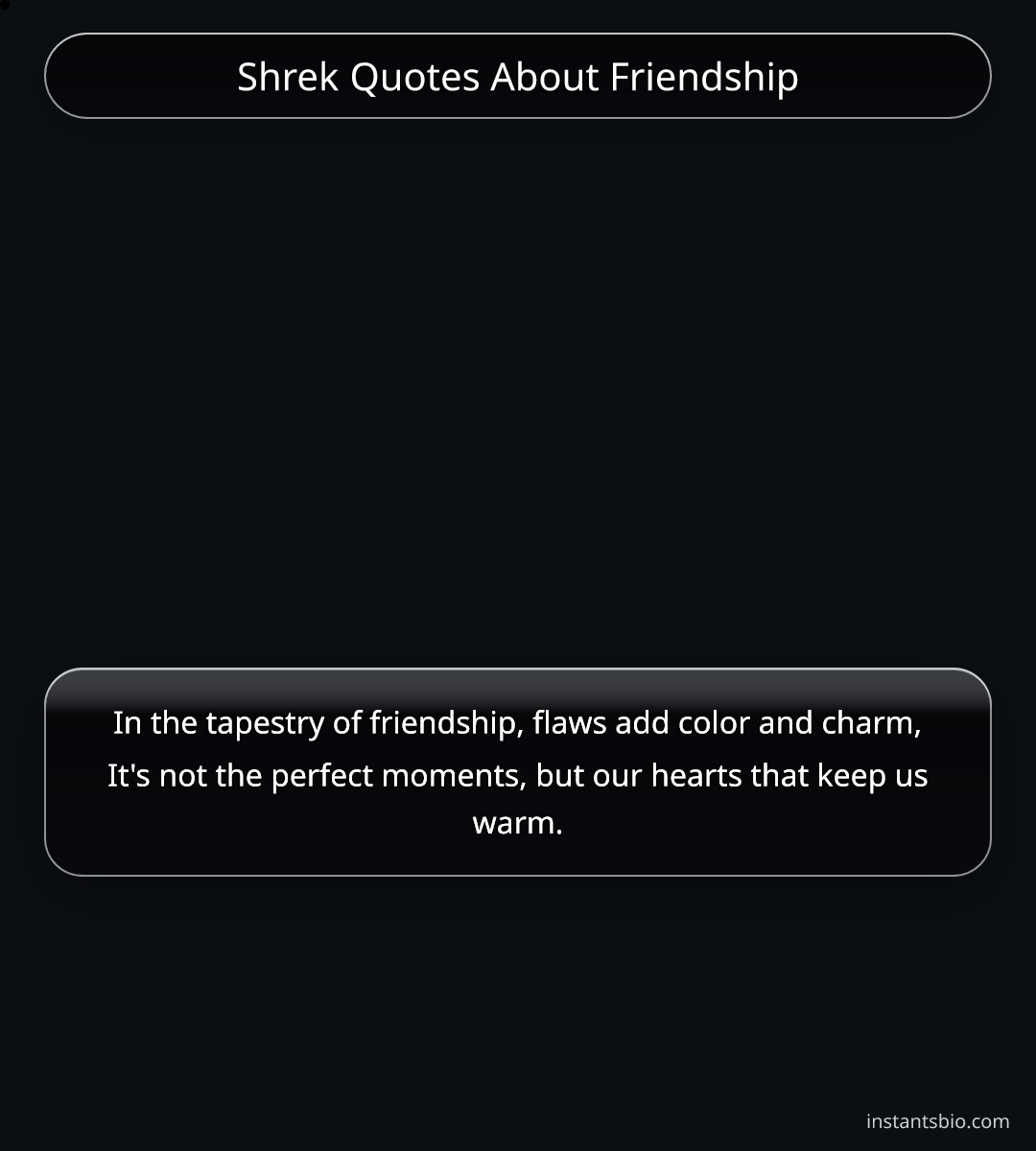 Shrek Quotes About Friendship