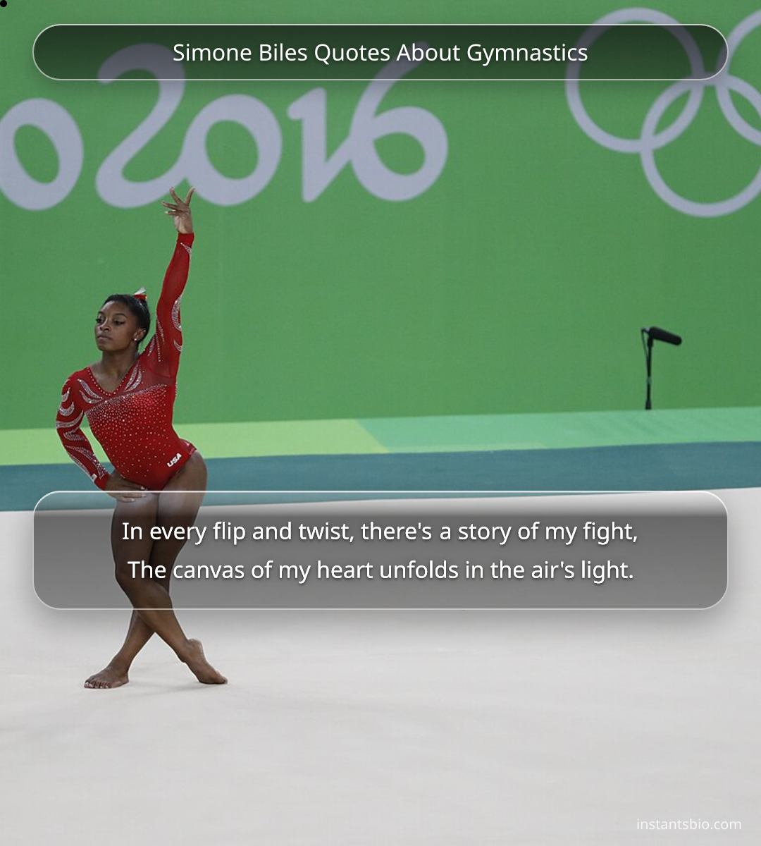 Simone Biles Quotes About Gymnastics