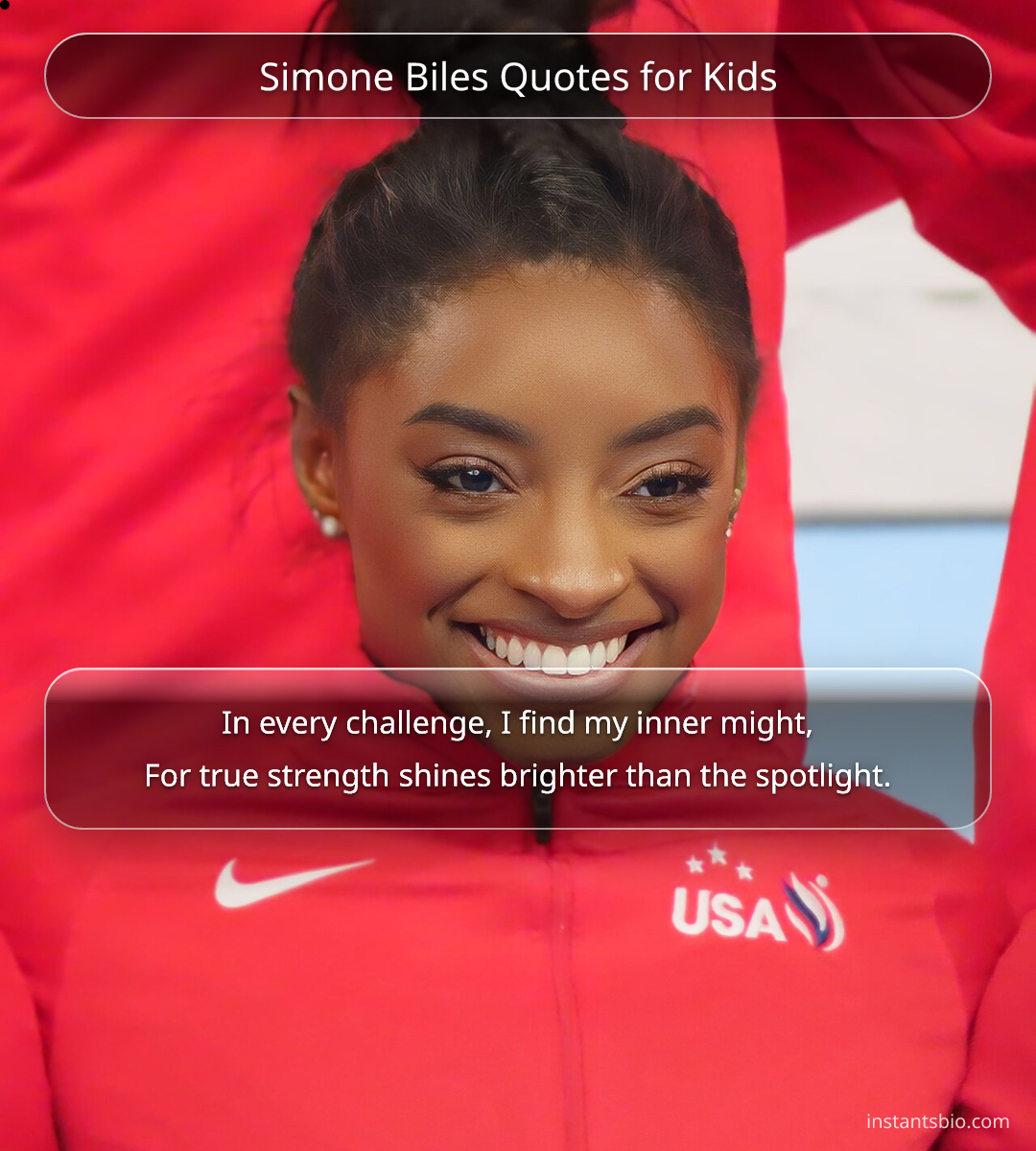 Simone Biles Quotes for Kids