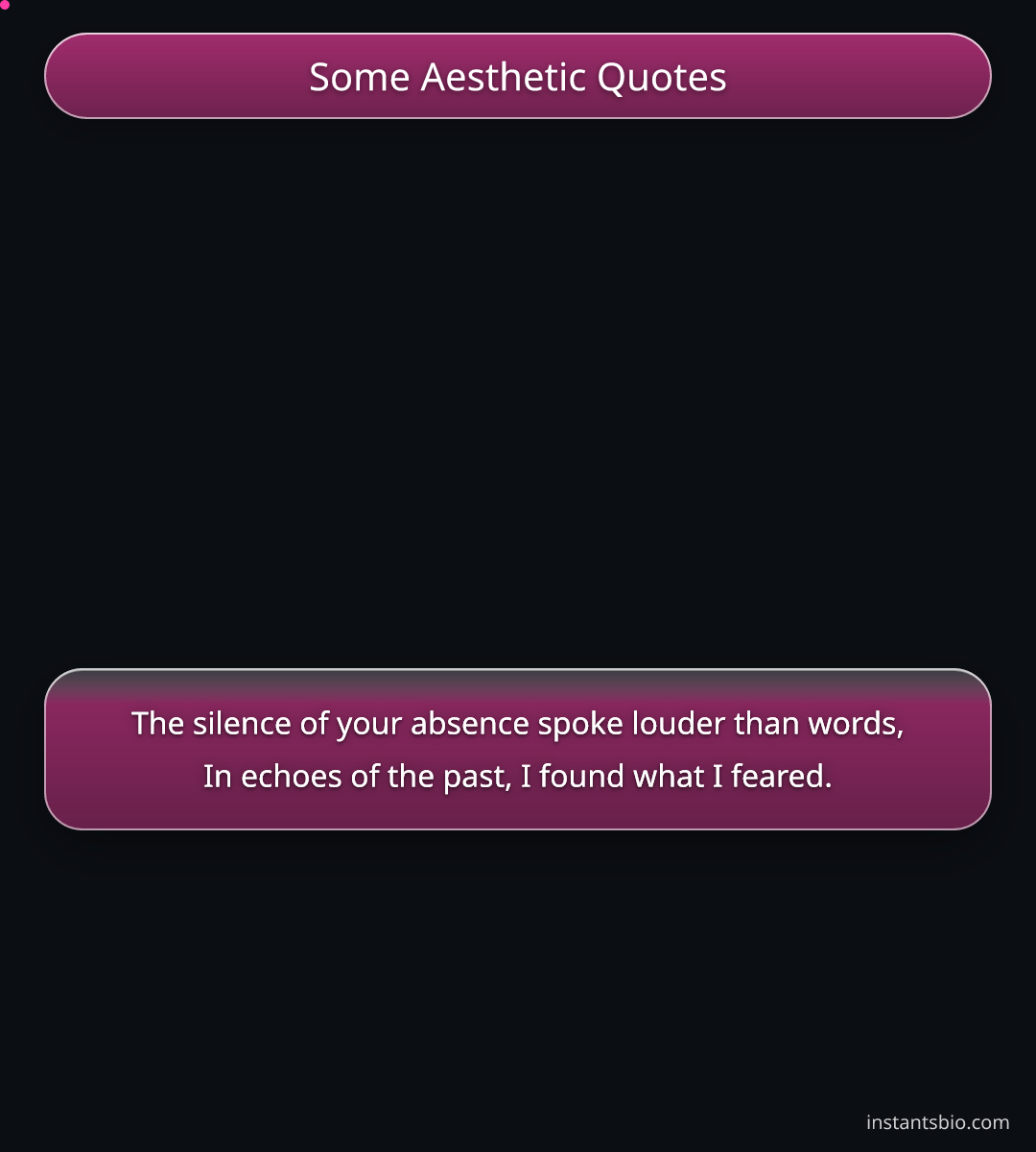 Some Aesthetic Quotes