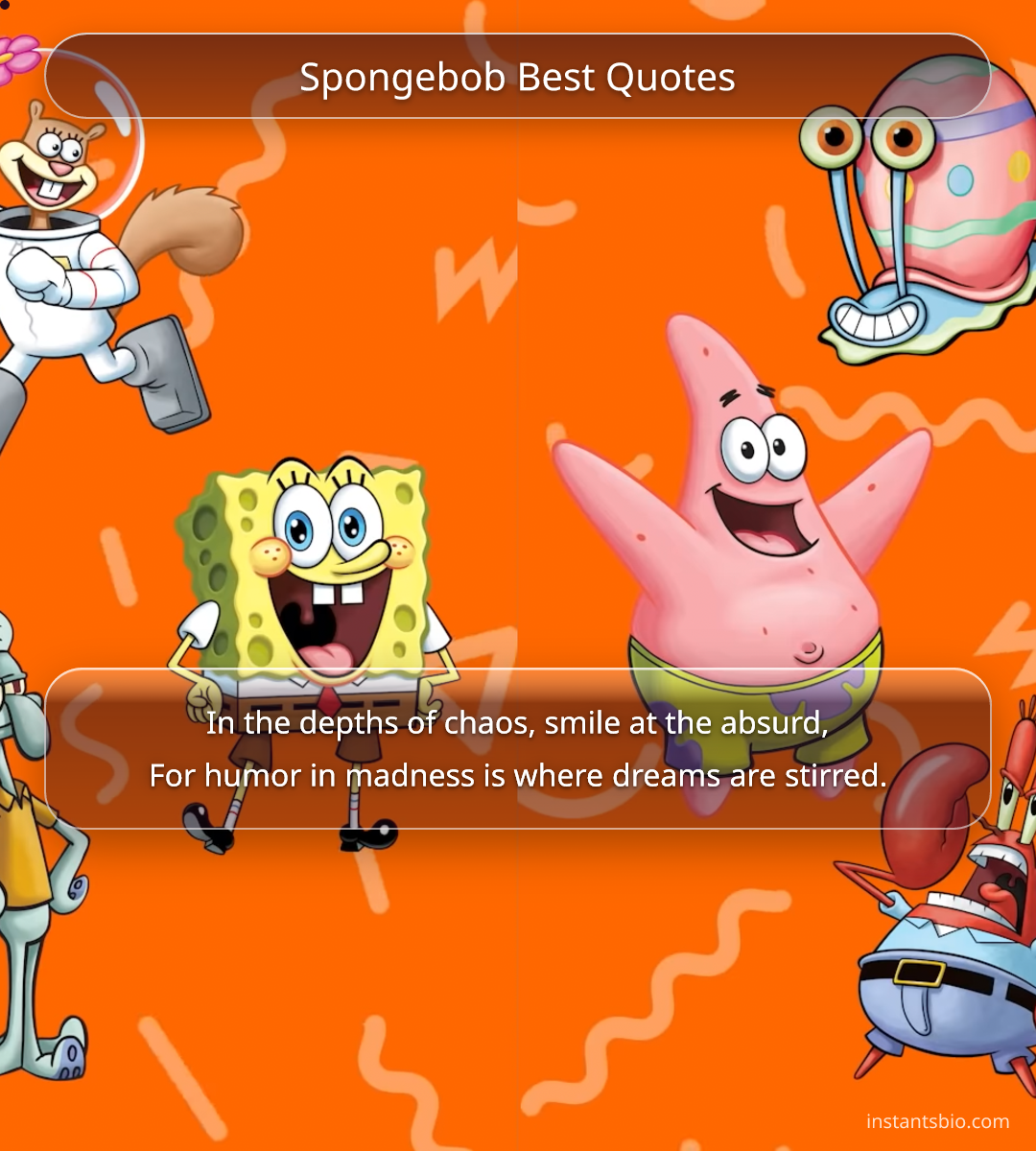 Spongebob Best Quotes - spongebob quotes