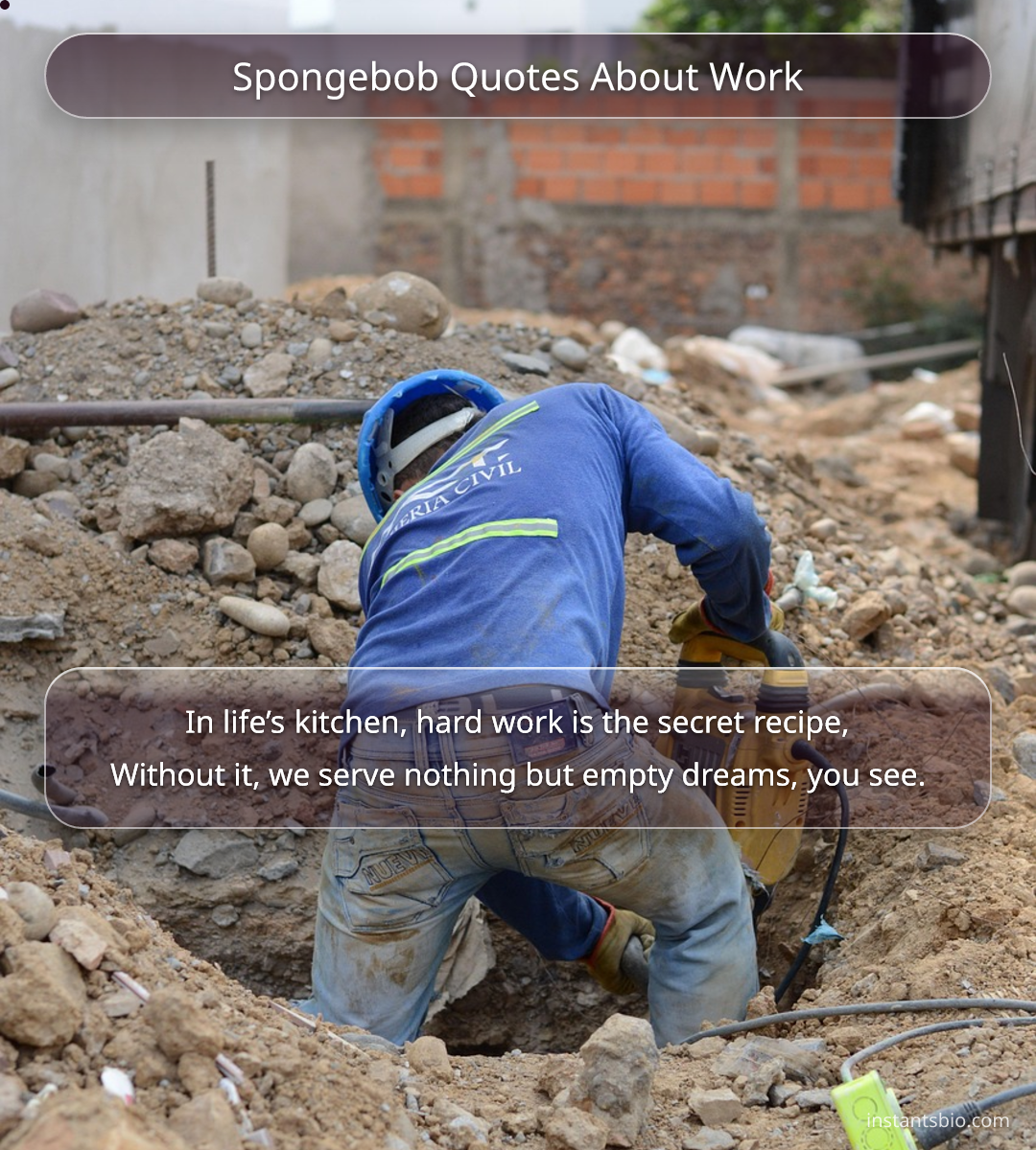 Spongebob Quotes About Work
