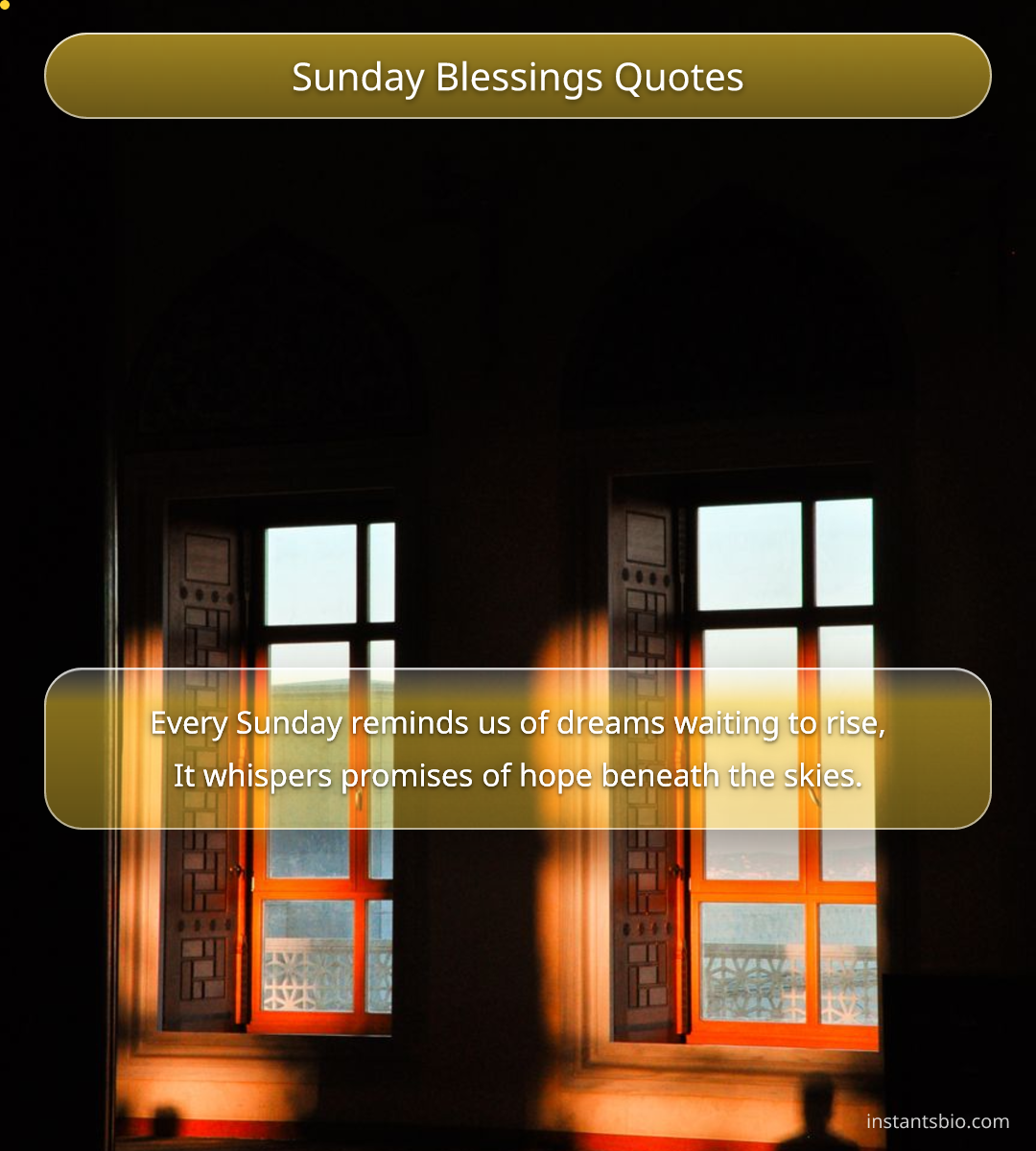 Sunday Blessings Quotes - sunday quotes