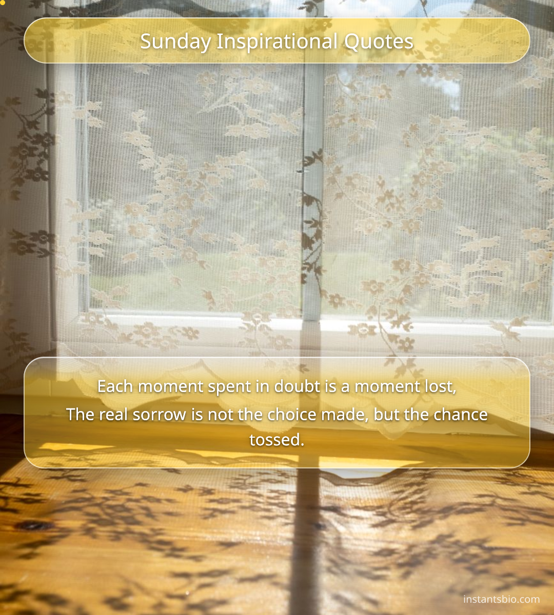 Sunday Inspirational Quotes - sunday quotes