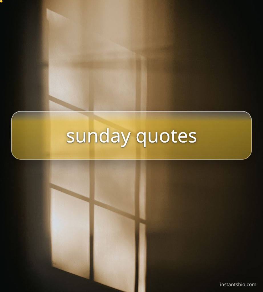 sunday quotes