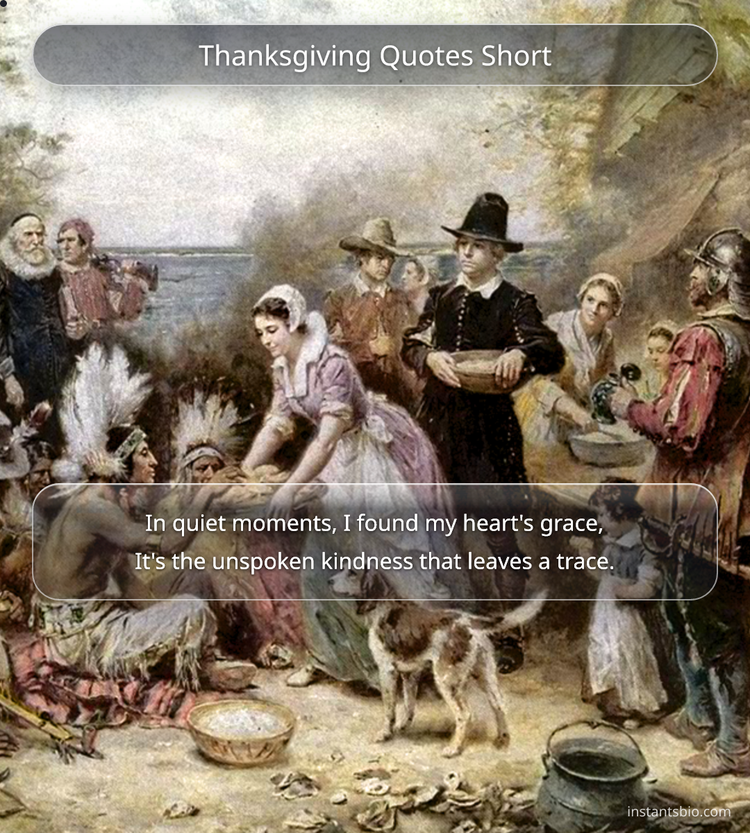 Thanksgiving Quotes Short