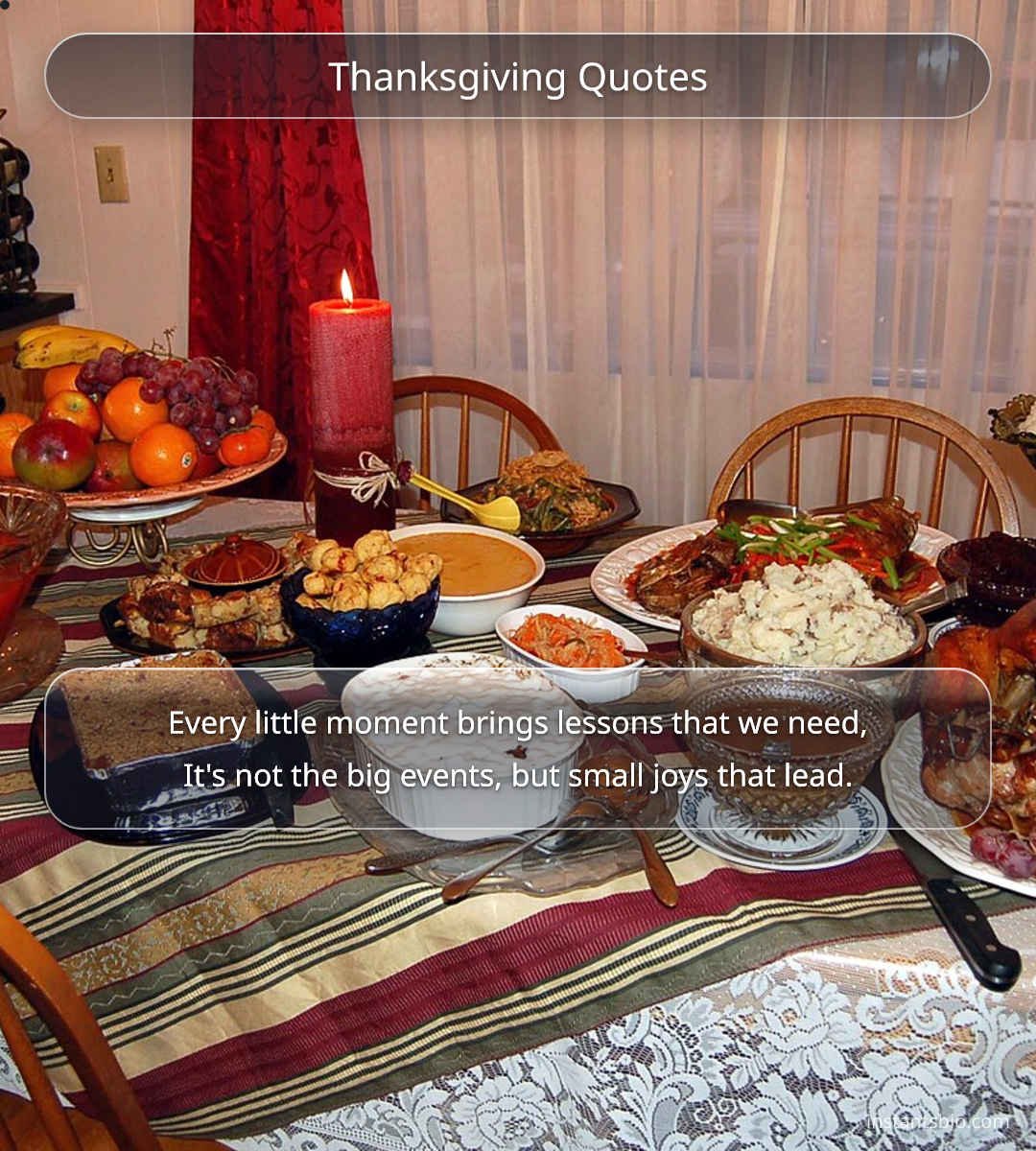 Thanksgiving Quotes
