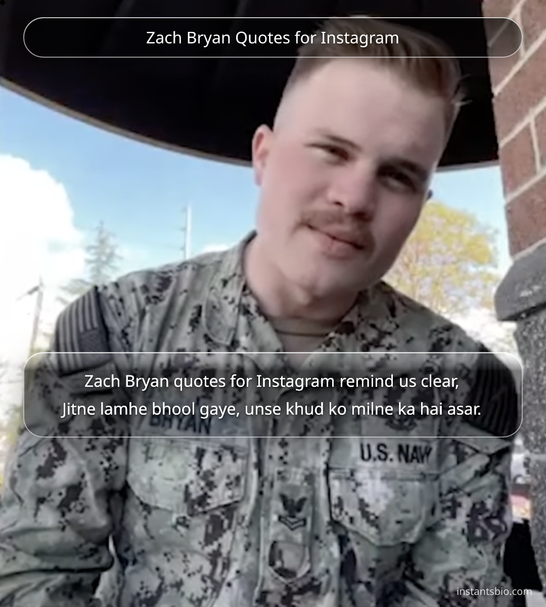 Zach Bryan Quotes for Instagram