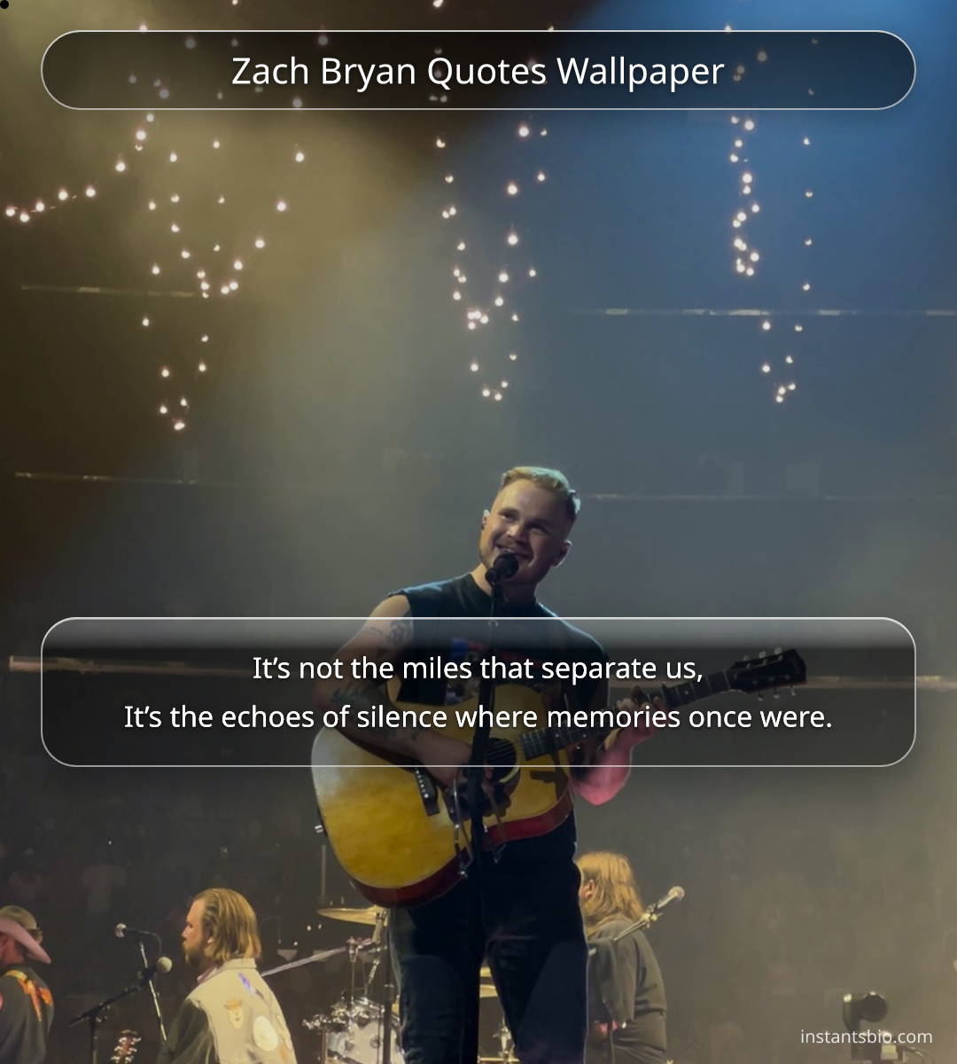 Zach Bryan Quotes Wallpaper