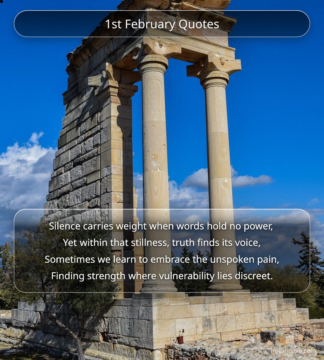 1st February Quotes