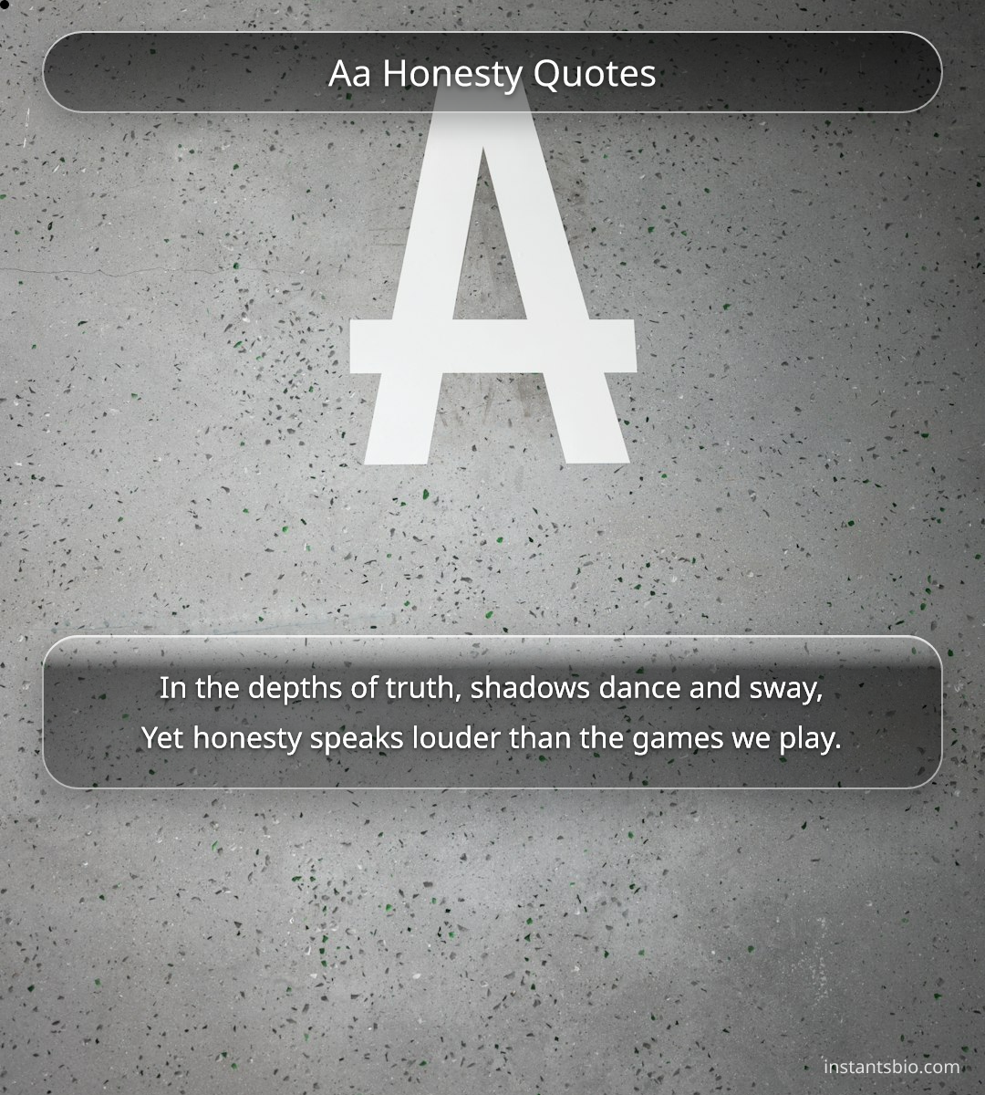 Aa Honesty Quotes