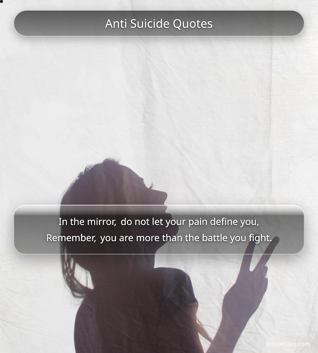 Anti Suicide Quotes