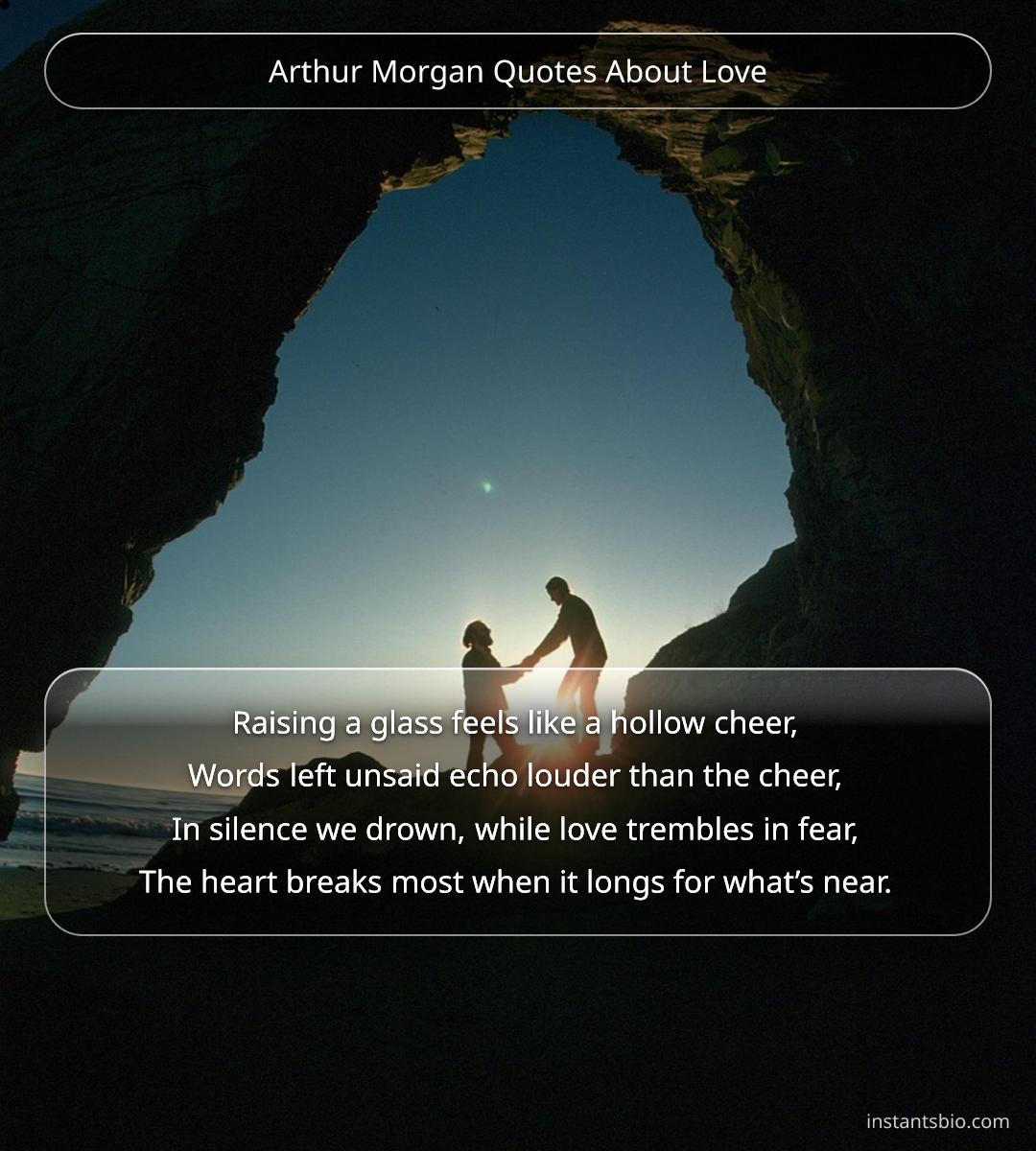 Arthur Morgan Quotes About Love