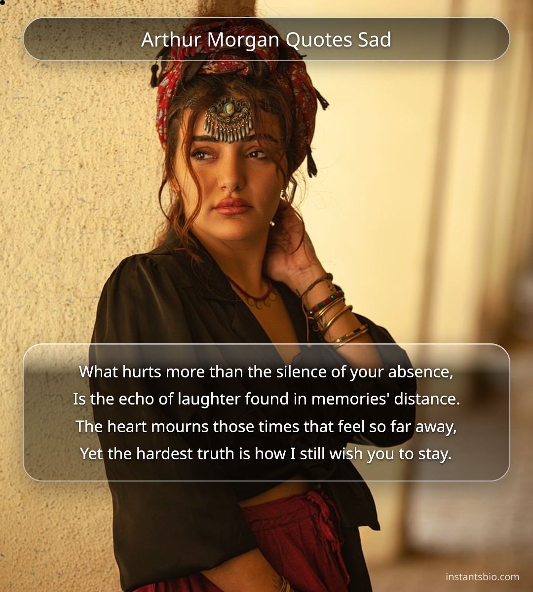Arthur Morgan Quotes Sad