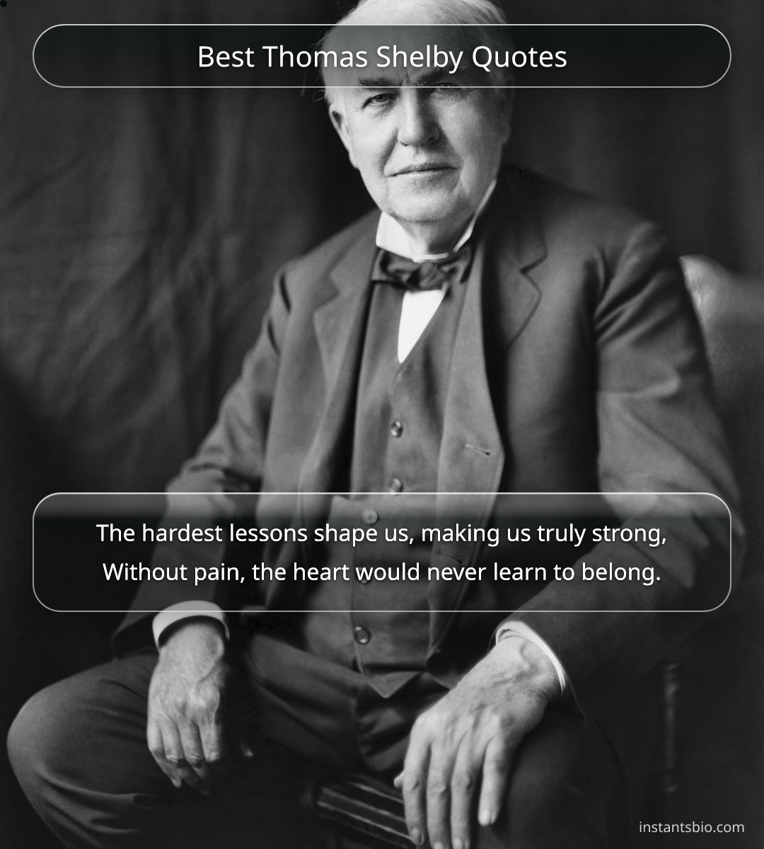 Best Thomas Shelby Quotes