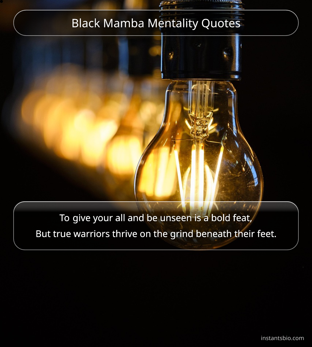 Black Mamba Mentality Quotes